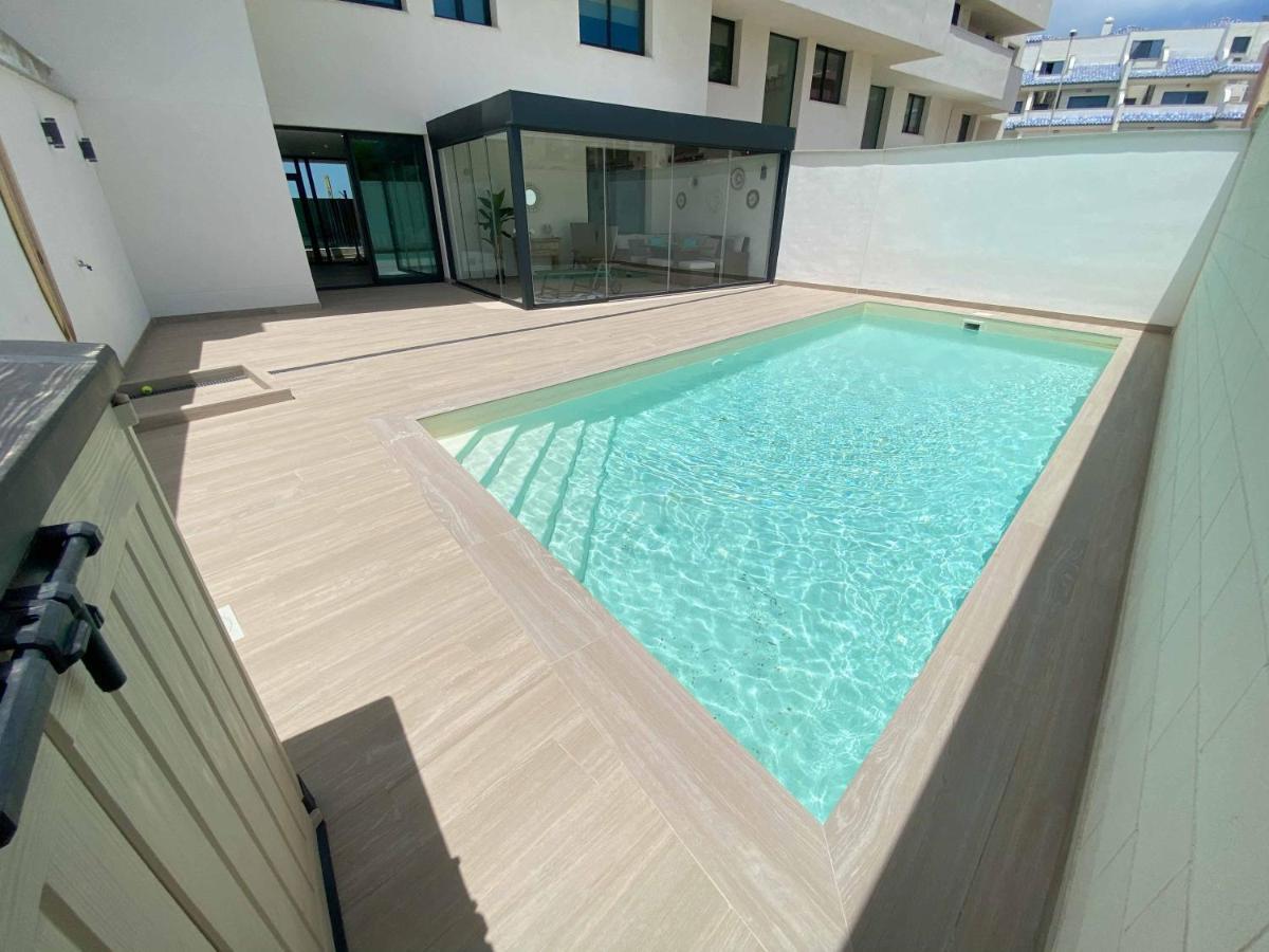 Tarifa Cozy House - Private Pool - Wifi - Modern Apartment ภายนอก รูปภาพ